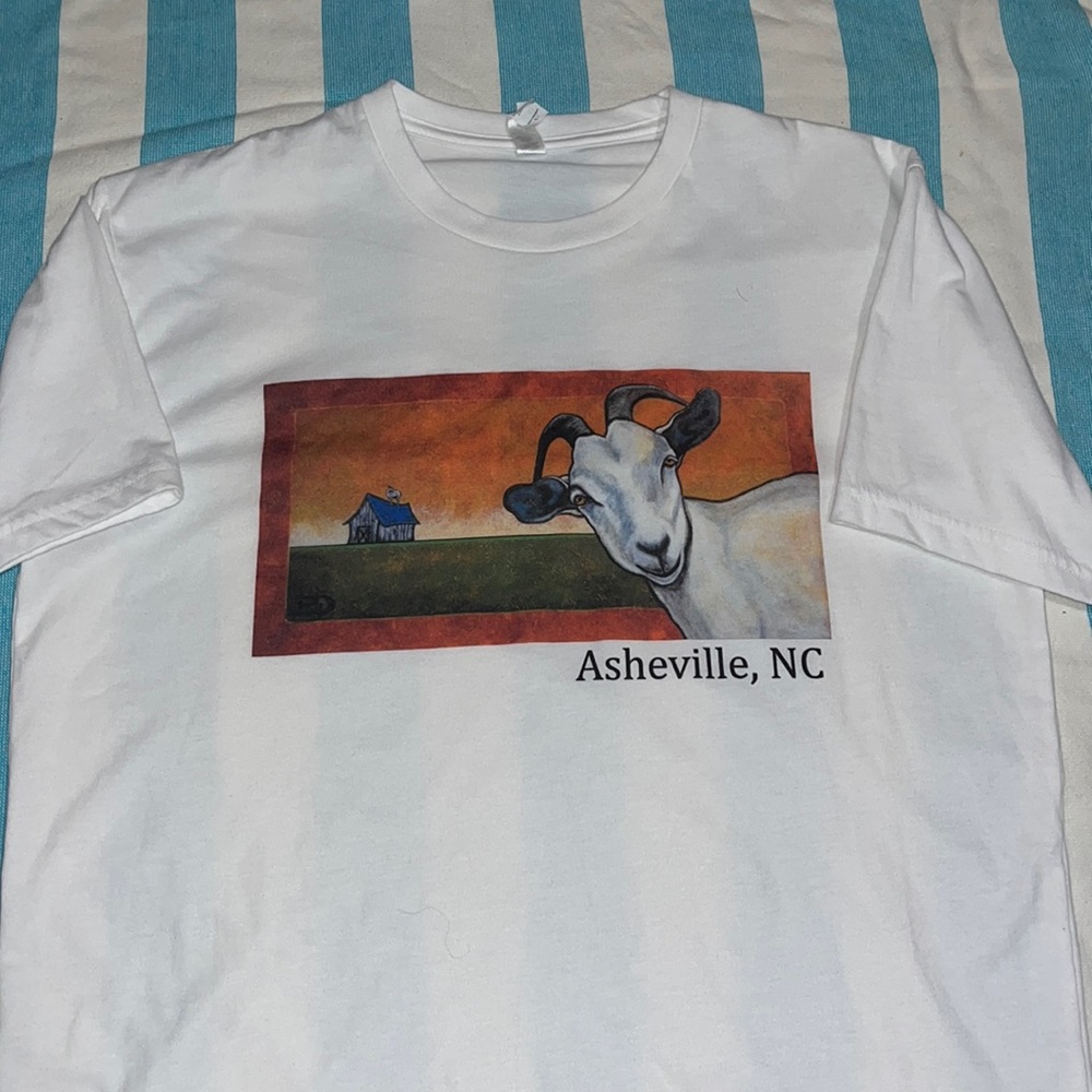 ASHVILLE GOAT TSHIRT
